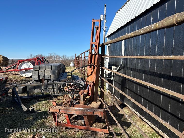 image for item FB3103 Shaver HD8 skid steer post driver