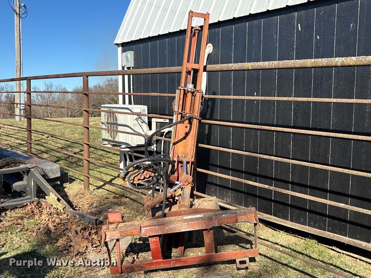 image for item FB3103 Shaver HD8 skid steer post driver