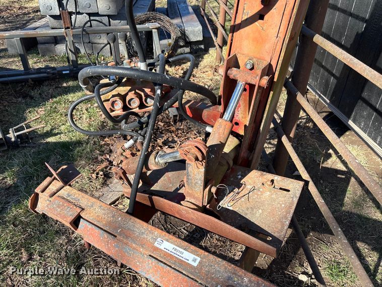 image for item FB3103 Shaver HD8 skid steer post driver