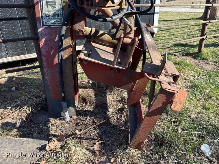 image for item FB3103 Shaver HD8 skid steer post driver