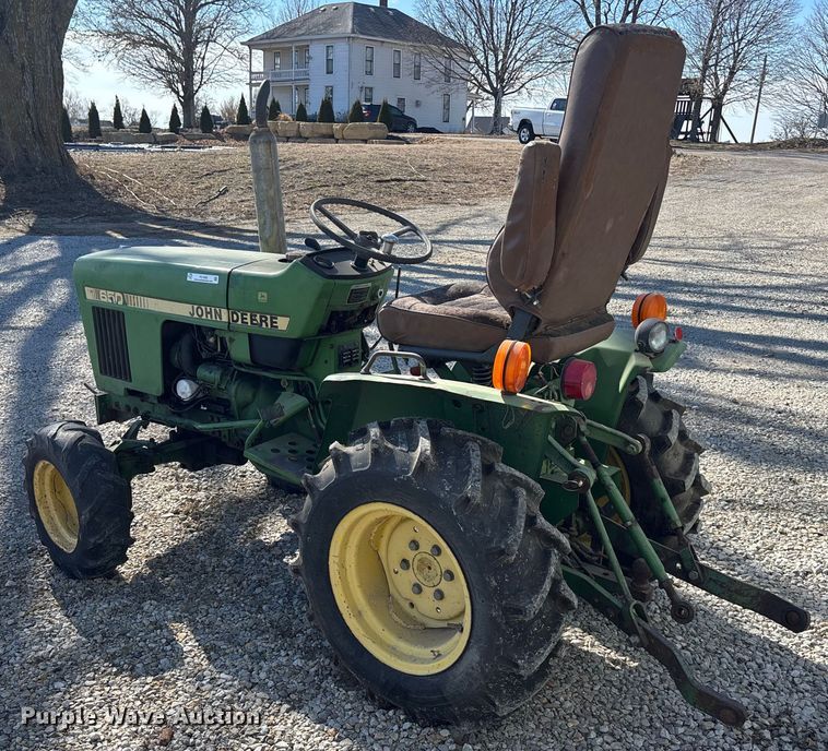 image for item FC1545 John Deere 650 tractor
