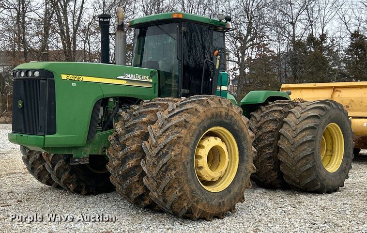 image for item FC5035 2002 John Deere 9420 4WD tractor
