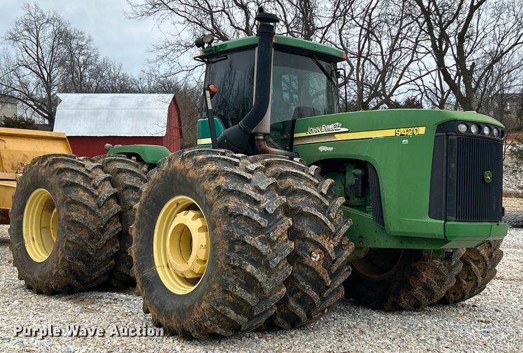image for item FC5035 2002 John Deere 9420 4WD tractor