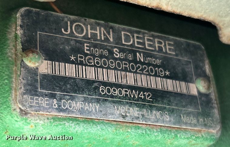 image for item FC5037 2012 John Deere 8310R MFWD tractor