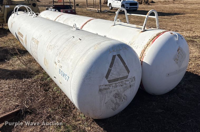 image for item FI0130 (2) anhydrous tanks
