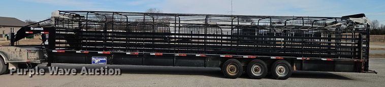 image for item FN5567 2016 Gooseneck Trailer Mfg. Co, Inc. 16-40'x7' A8A1 livestock trailer