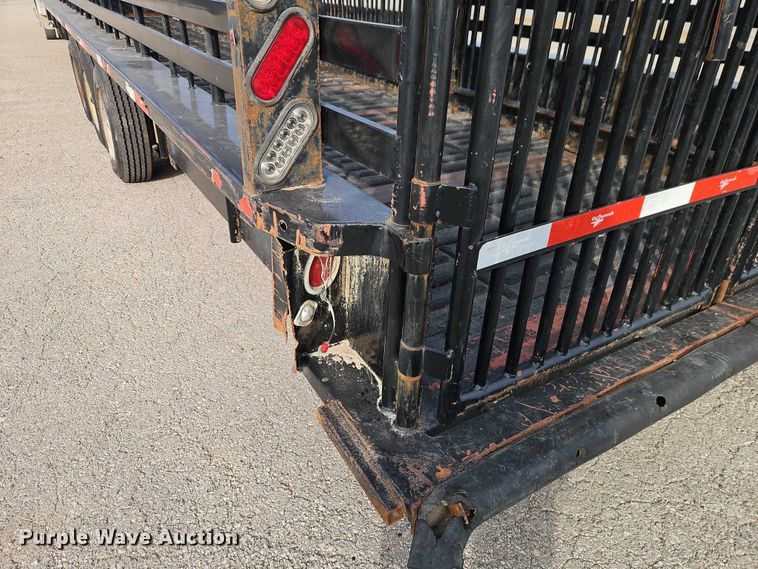 image for item FN5567 2016 Gooseneck Trailer Mfg. Co, Inc. 16-40'x7' A8A1 livestock trailer