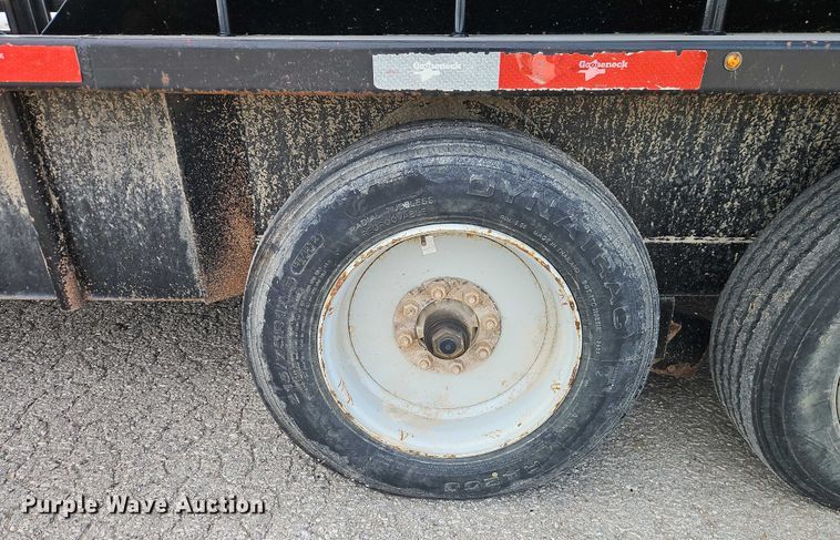 image for item FN5567 2016 Gooseneck Trailer Mfg. Co, Inc. 16-40'x7' A8A1 livestock trailer