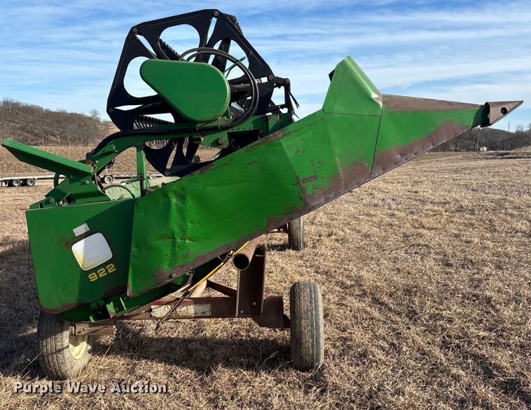 image for item FO3577 John Deere 922 rigid head