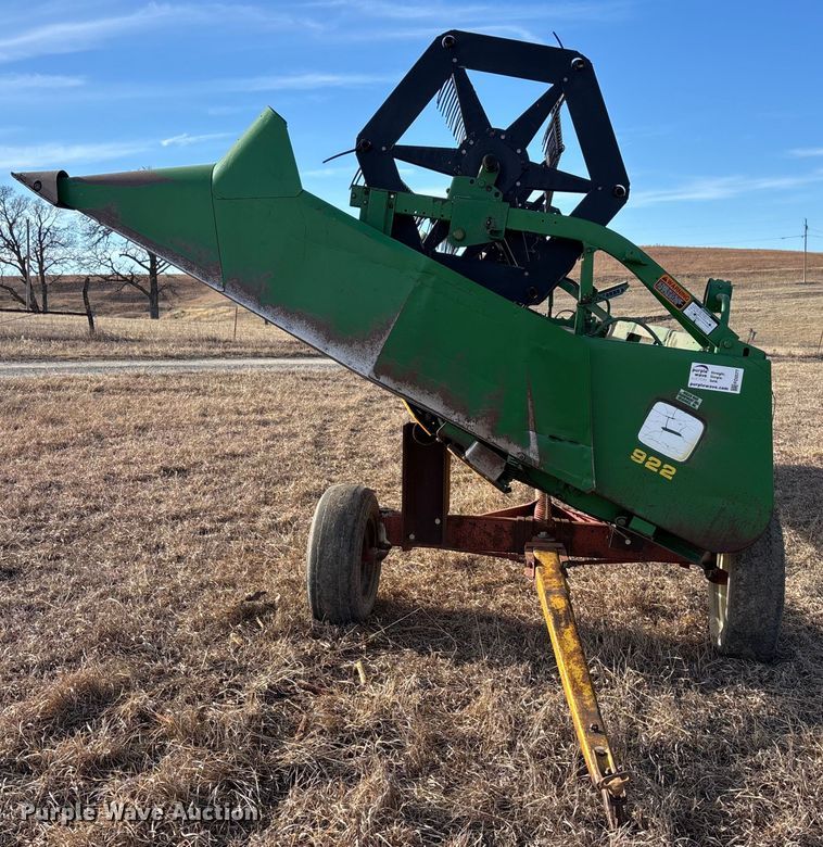 image for item FO3577 John Deere 922 rigid head