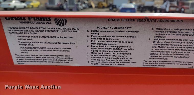 image for item IH9437 Land Pride 3P600 grain drill