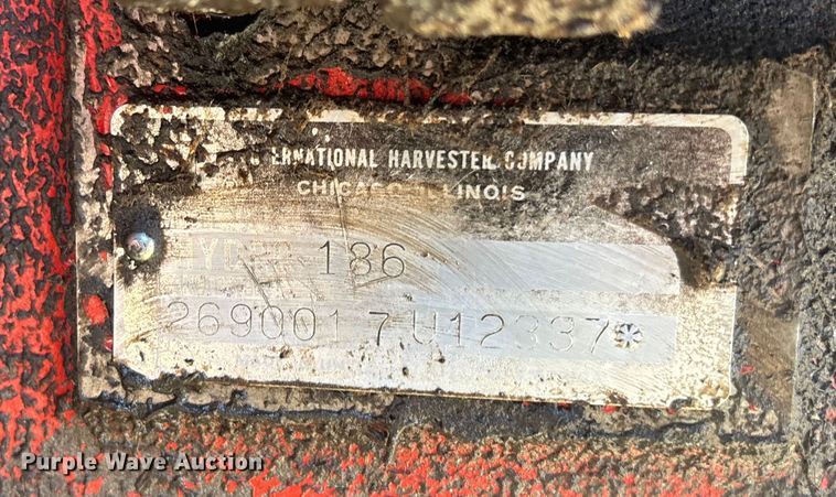 image for item YA2154 1979 International Harvester Hydro 186 tractor