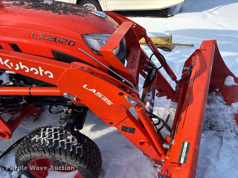 image for item YA2230 2025 Kubota LX2620HSD MFWD tractor
