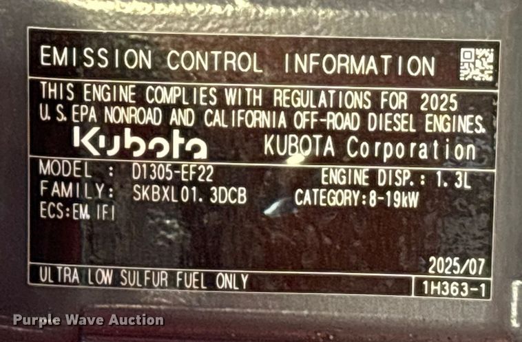 image for item YA2230 2025 Kubota LX2620HSD MFWD tractor