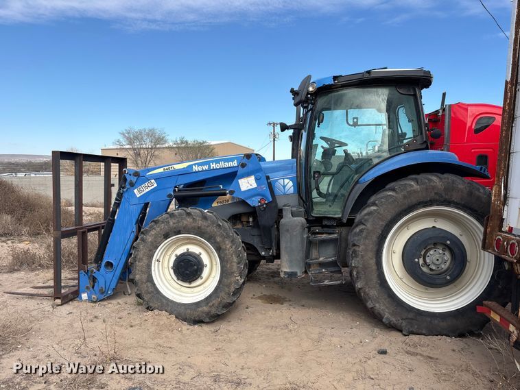 image for item YA2577 2012 New Holland T6030 MFWD tractor