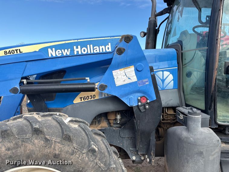 image for item YA2577 2012 New Holland T6030 MFWD tractor