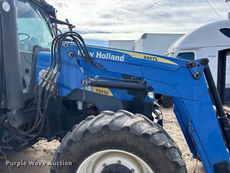image for item YA2577 2012 New Holland T6030 MFWD tractor