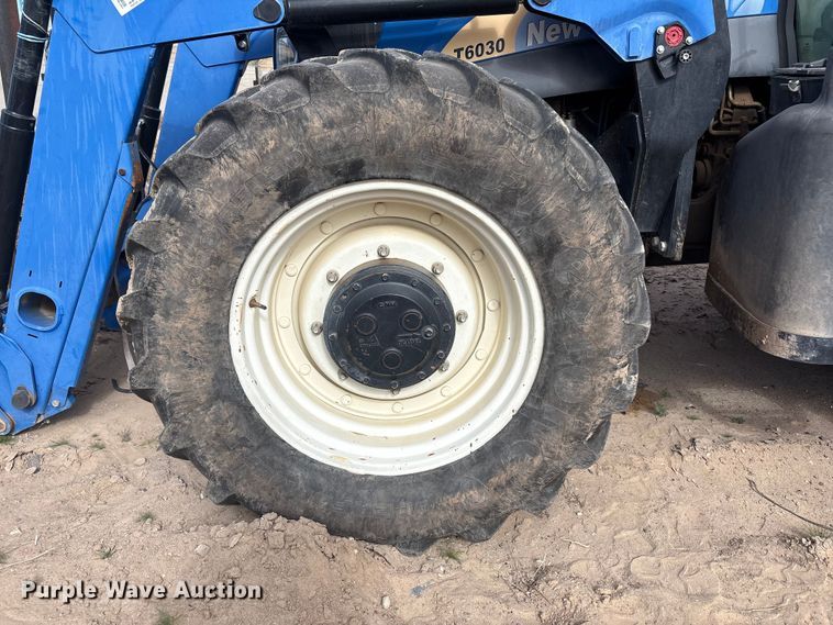 image for item YA2577 2012 New Holland T6030 MFWD tractor