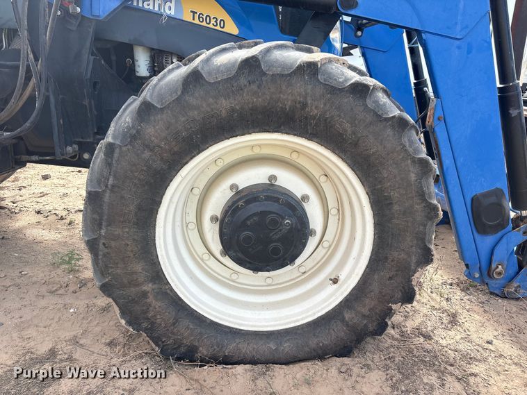image for item YA2577 2012 New Holland T6030 MFWD tractor