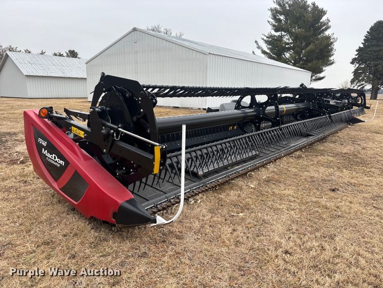 image for item YA2672 2022 MacDon FD140 flex draper head