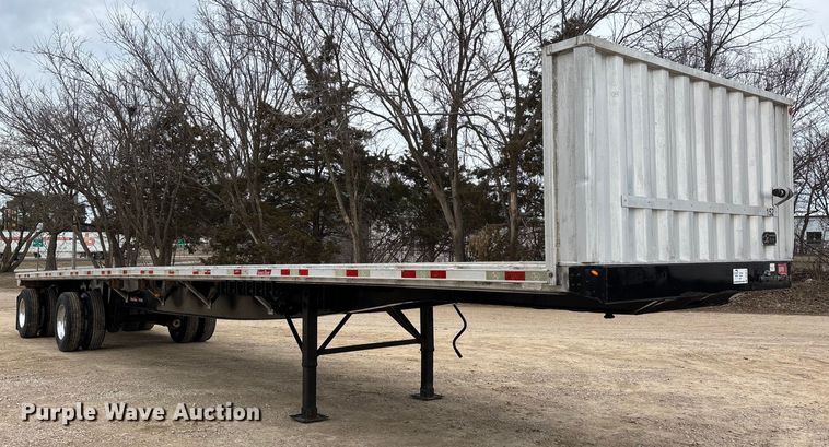 image for item DT0016 2015 Great Dane FLP-0024-00048 flatbed trailer