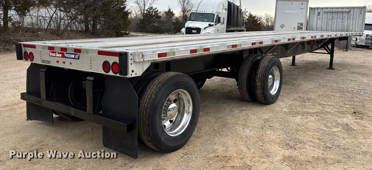 image for item DT0016 2015 Great Dane FLP-0024-00048 flatbed trailer