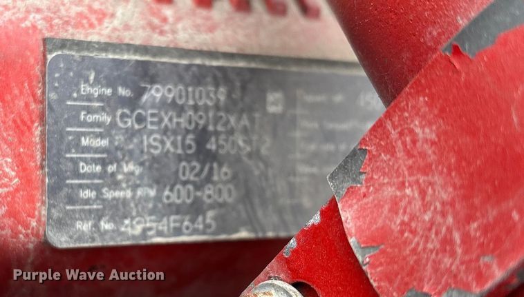 image for item DW7468 2017 International ProStar Plus semi truck