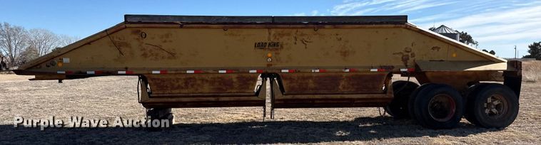 image for item DZ4986 1970 Load King bottom dump trailer