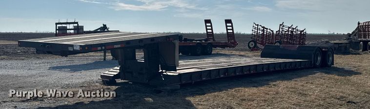 image for item EA2322 2008 X-L Specialized Trailers Inc XL60 lowboy equipment trailer
