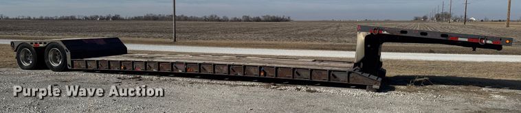 image for item EA2322 2008 X-L Specialized Trailers Inc XL60 lowboy equipment trailer