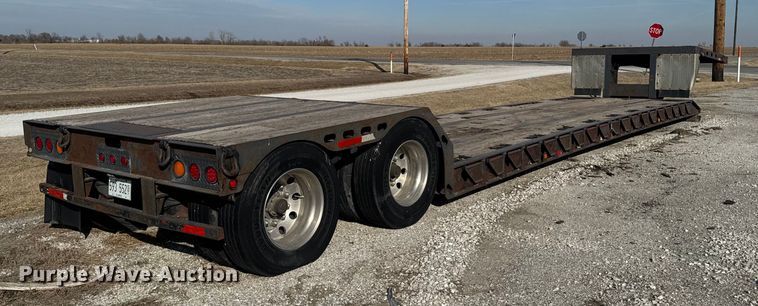 image for item EA2322 2008 X-L Specialized Trailers Inc XL60 lowboy equipment trailer