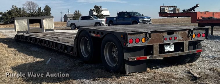 image for item EA2322 2008 X-L Specialized Trailers Inc XL60 lowboy equipment trailer