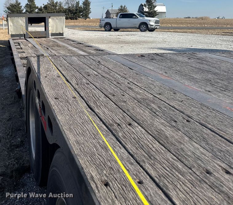 image for item EA2322 2008 X-L Specialized Trailers Inc XL60 lowboy equipment trailer