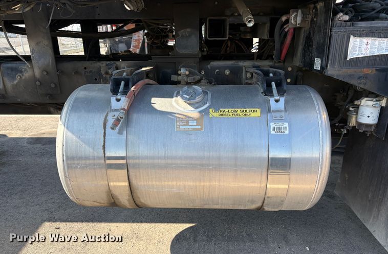 image for item EC8214 2013 Peterbilt 320 flatbed truck