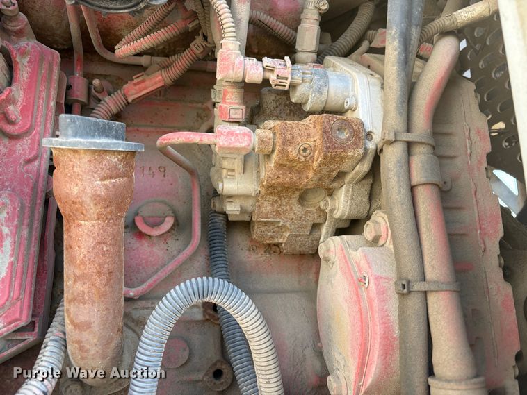 image for item EC8214 2013 Peterbilt 320 flatbed truck