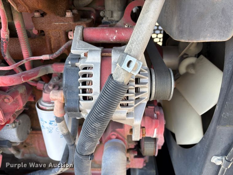 image for item EC8214 2013 Peterbilt 320 flatbed truck