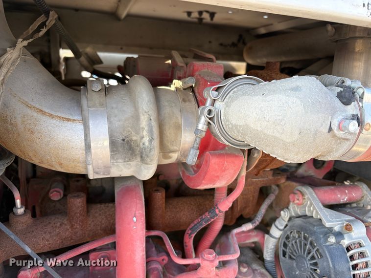 image for item EC8214 2013 Peterbilt 320 flatbed truck