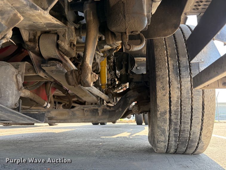 image for item EC8214 2013 Peterbilt 320 flatbed truck