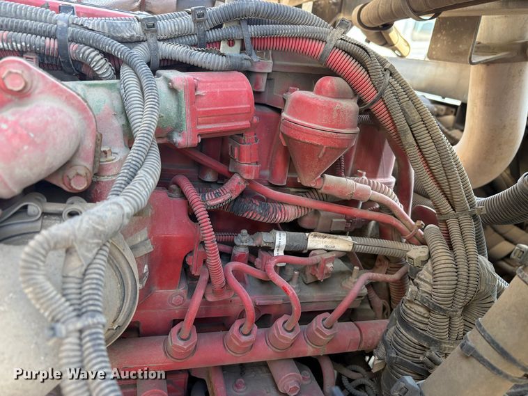 image for item EC8214 2013 Peterbilt 320 flatbed truck