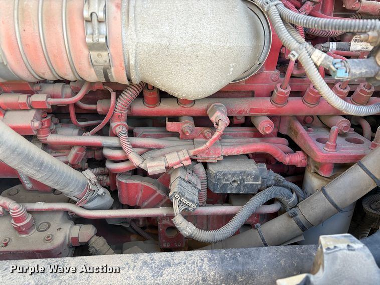 image for item EC8214 2013 Peterbilt 320 flatbed truck