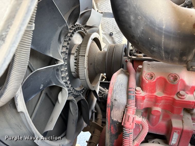 image for item EC8214 2013 Peterbilt 320 flatbed truck