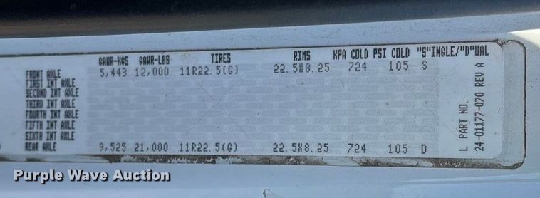 image for item ED2416 2006 Freightliner Business Class M2 fuel / lube truck