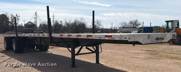 image for item ED5121 2020 Transcraft 554 C flatbed trailer