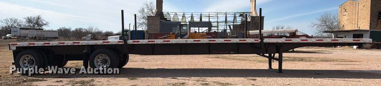 image for item ED5121 2020 Transcraft 554 C flatbed trailer