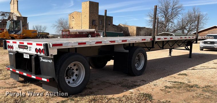 image for item ED5121 2020 Transcraft 554 C flatbed trailer