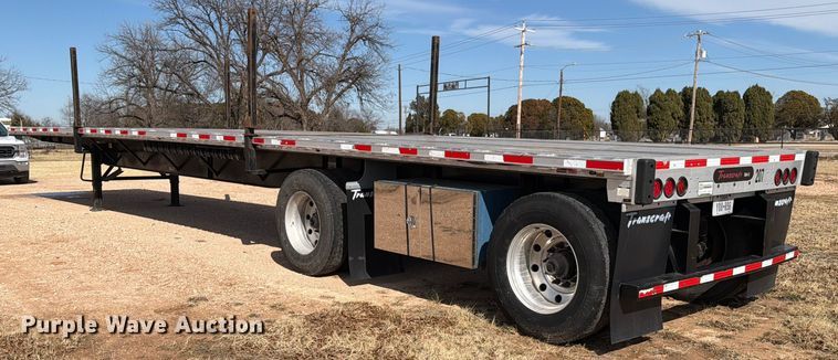 image for item ED5121 2020 Transcraft 554 C flatbed trailer