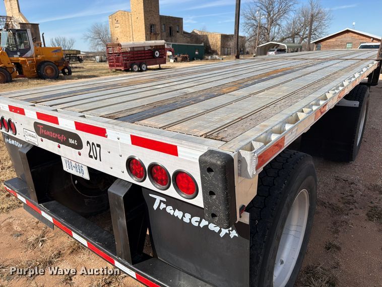 image for item ED5121 2020 Transcraft 554 C flatbed trailer