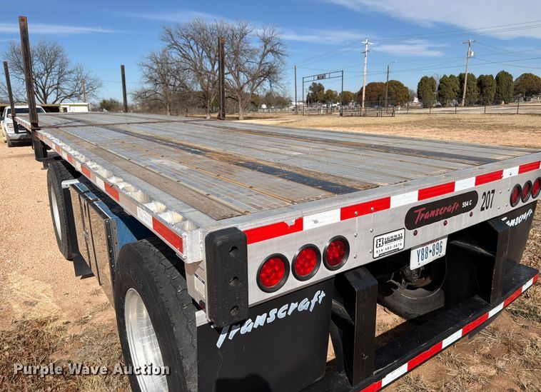 image for item ED5121 2020 Transcraft 554 C flatbed trailer