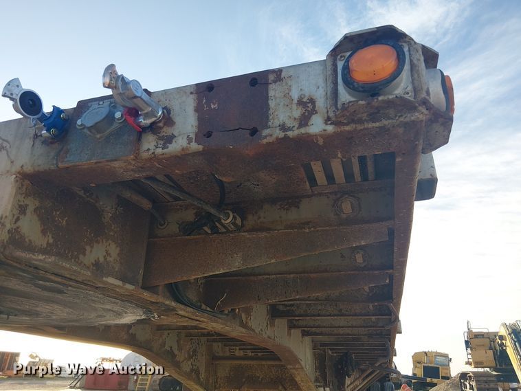 image for item EE1451 1980 Transcraft TL-13 flatbed trailer