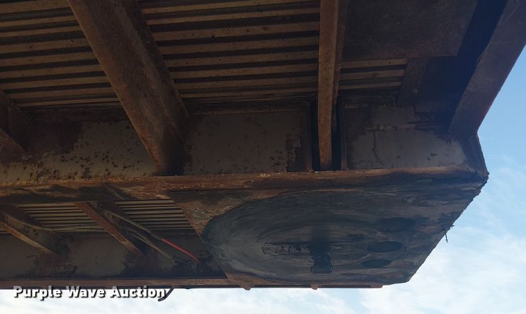 image for item EE1451 1980 Transcraft TL-13 flatbed trailer